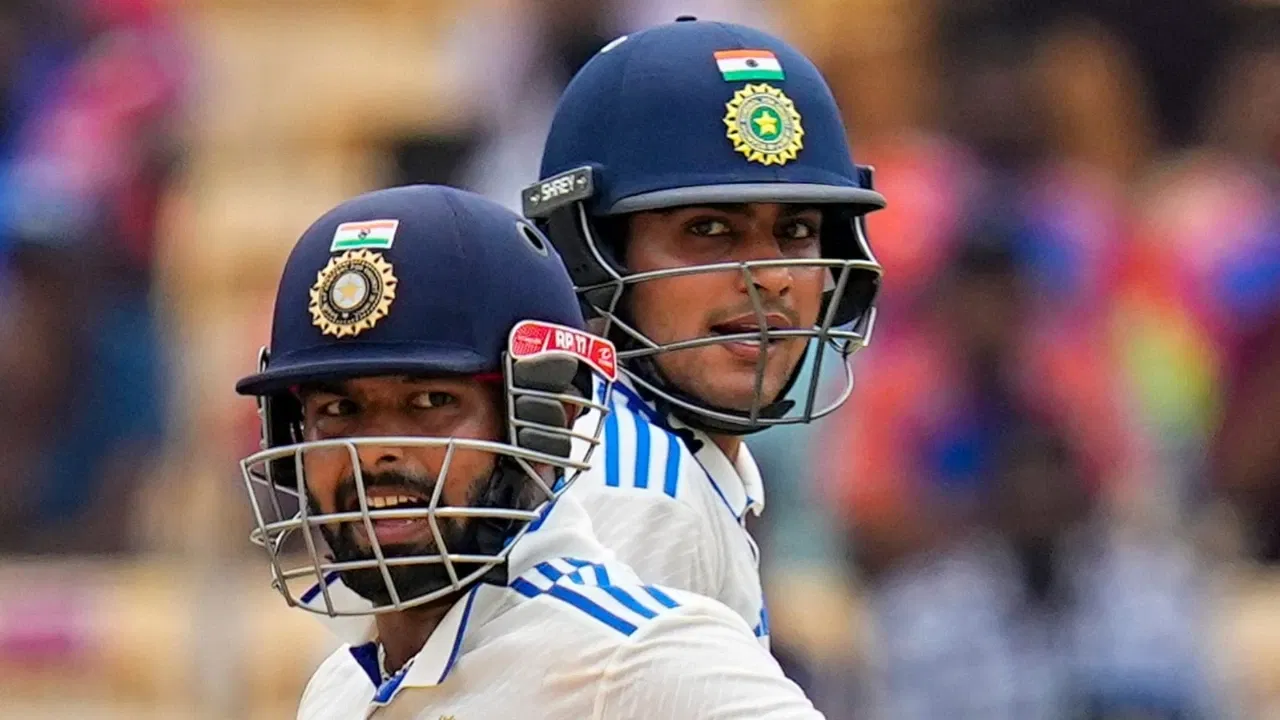 Shubman Gill and Rishabh Pant