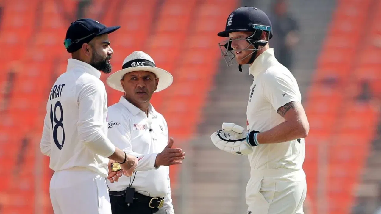 Virat Kohli and Ben Stokes