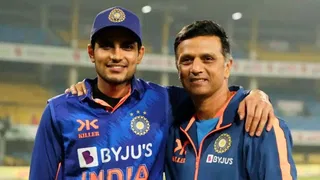 Rahul Dravid and Shubman Gill