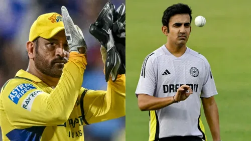 MS Dhoni and Gautam Gambhir