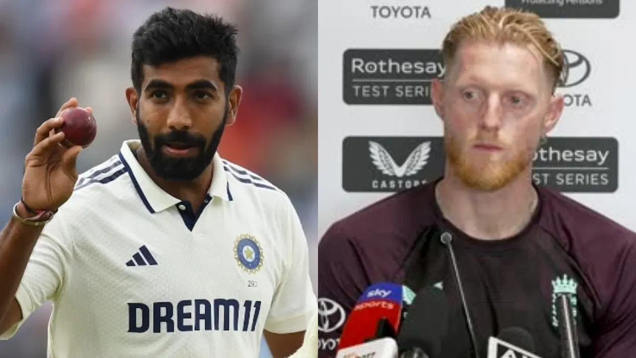 Jasprit Bumrah and Ben Stokes