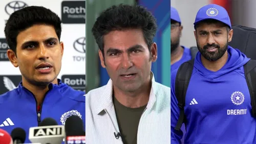 Shubman Gill, Mohammad Kaif and Karun Nair