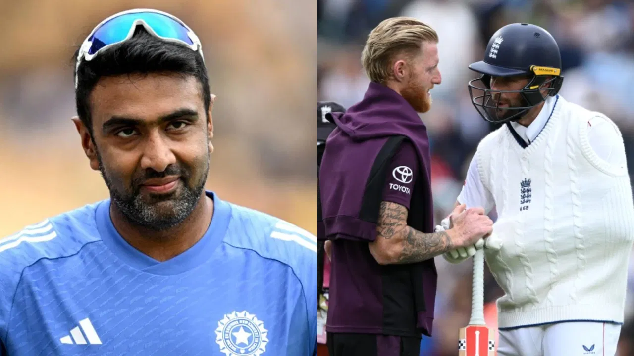 Ravichandran Ashwin, Ben Stokes and Chris Woakes
