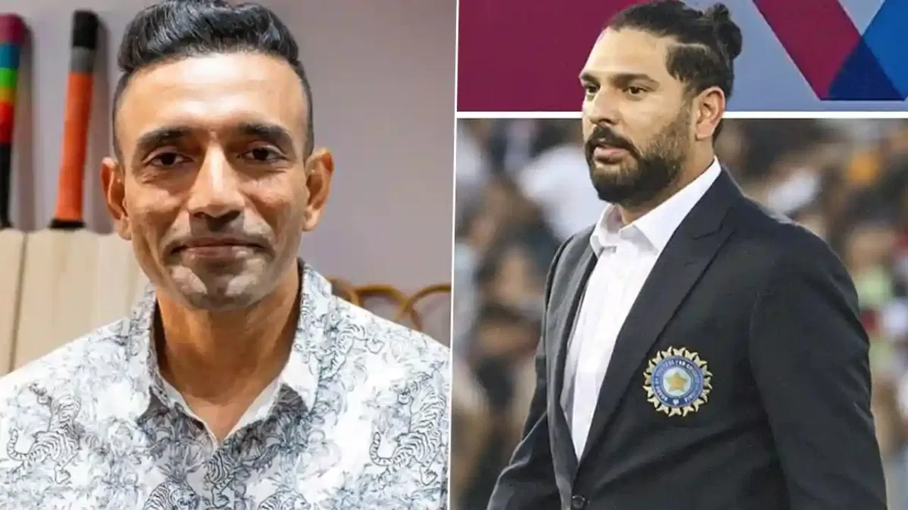Robin Uthappa and Yuvraj Singh