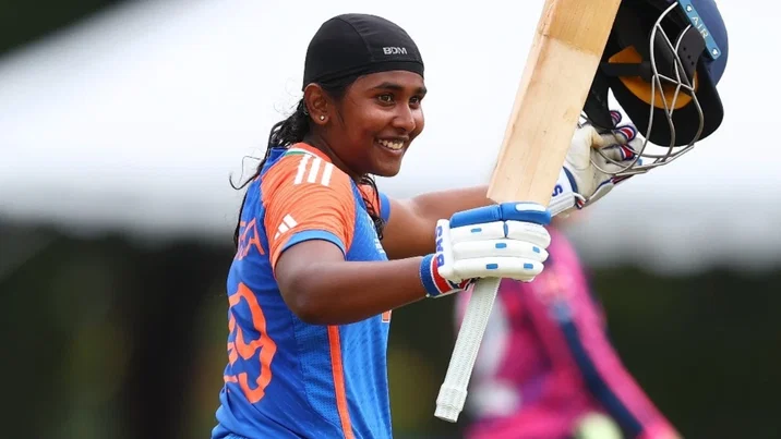 Trisha Gongadi hits century in ICC Women's Under-19 T20 World Cup