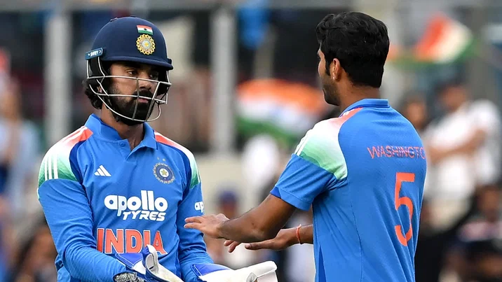 India KL Rahul and Washington Sundar