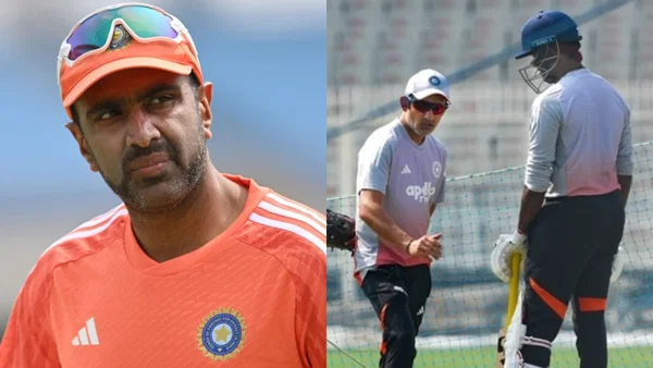 Ravichandran Ashwin, Sai Sudharsan and Gautam Gambhir