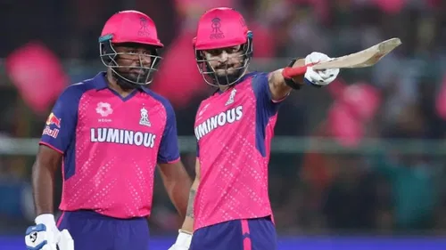 Sanju Samson and Riyan Parag