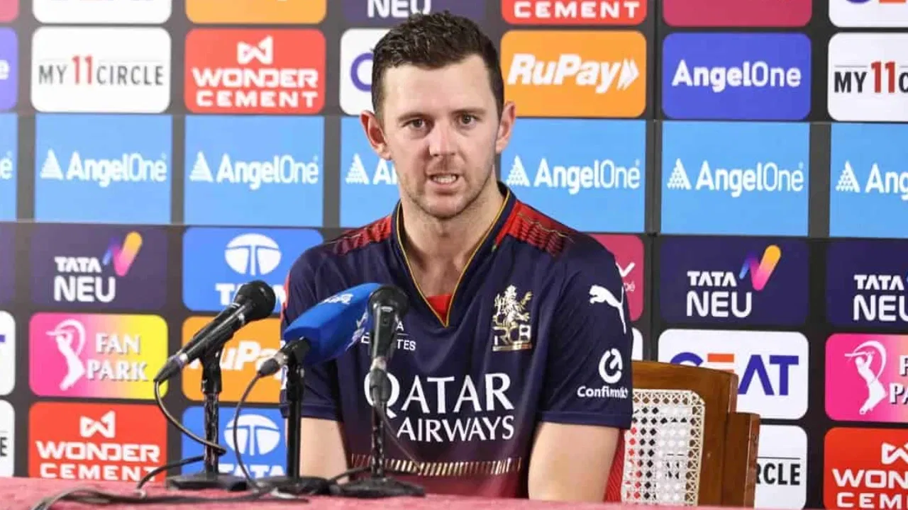 Josh Hazlewood attacks RCB teammates with slow learners jab after crushing defeat at home vs PBKS