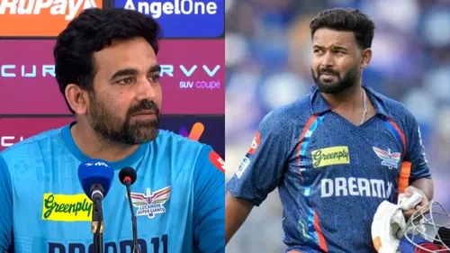 Zaheer Khan, Rishabh Pant