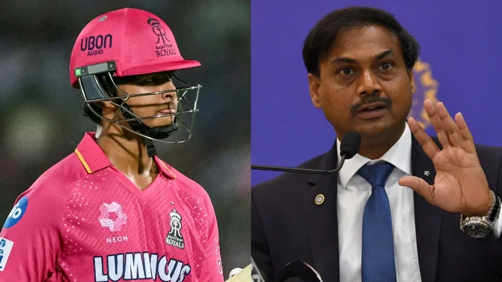 Vaibhav Suryavanshi and MSK Prasad