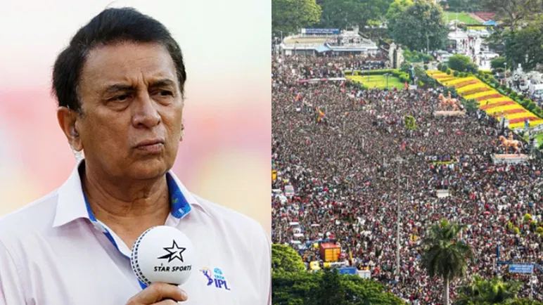 Sunil Gavaskar, RCB fans