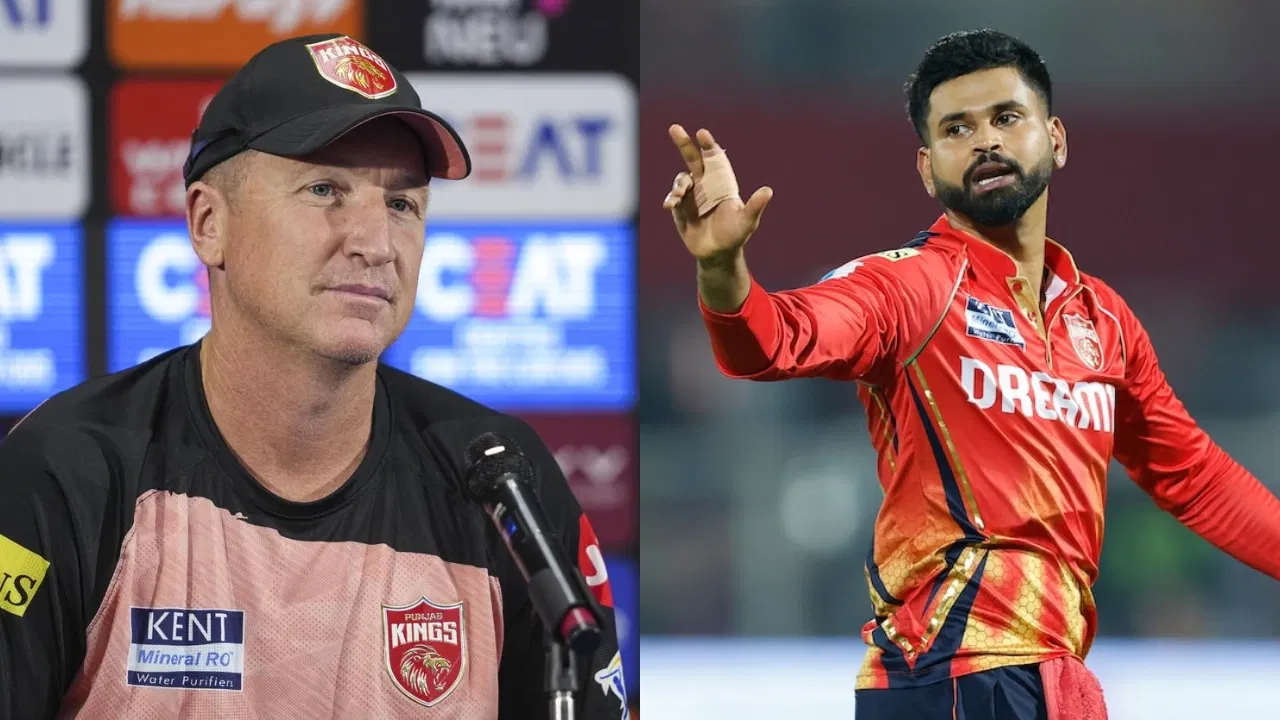 Brad Haddin and Shreyas Iyer