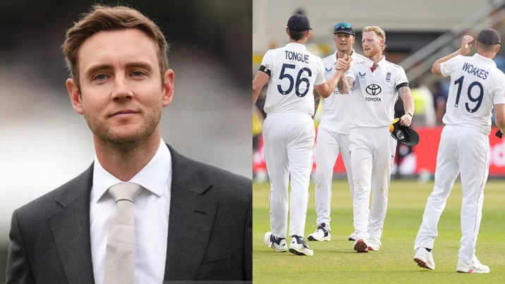 Stuart Broad and England Team
