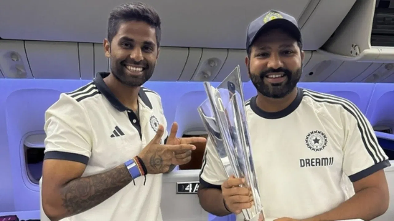 Hardik Pandya and Rohit Sharma