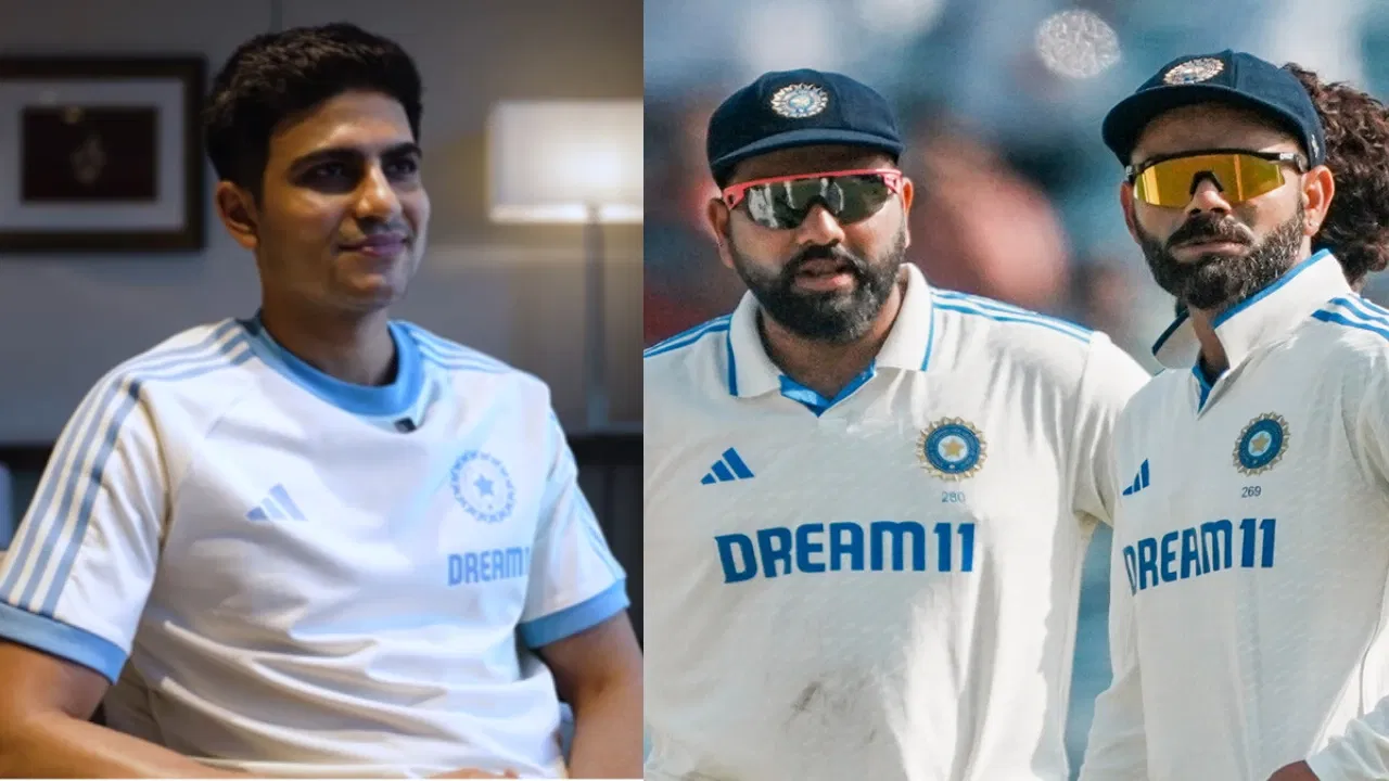 Shubman Gill, Virat Kohli and Rohit Sharma
