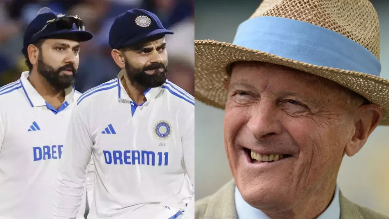 Rohit Sharma, Virat Kohli and Geoffrey Boycott