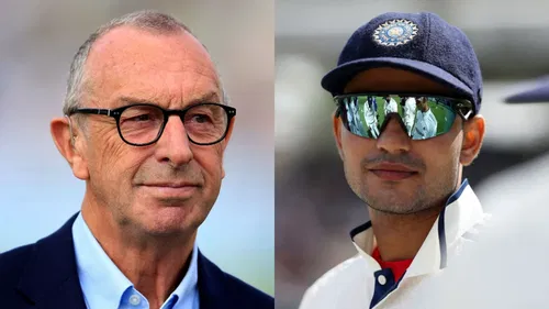 David Lloyd and Shubman Gill