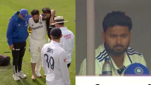 Rishabh Pant in dressing room