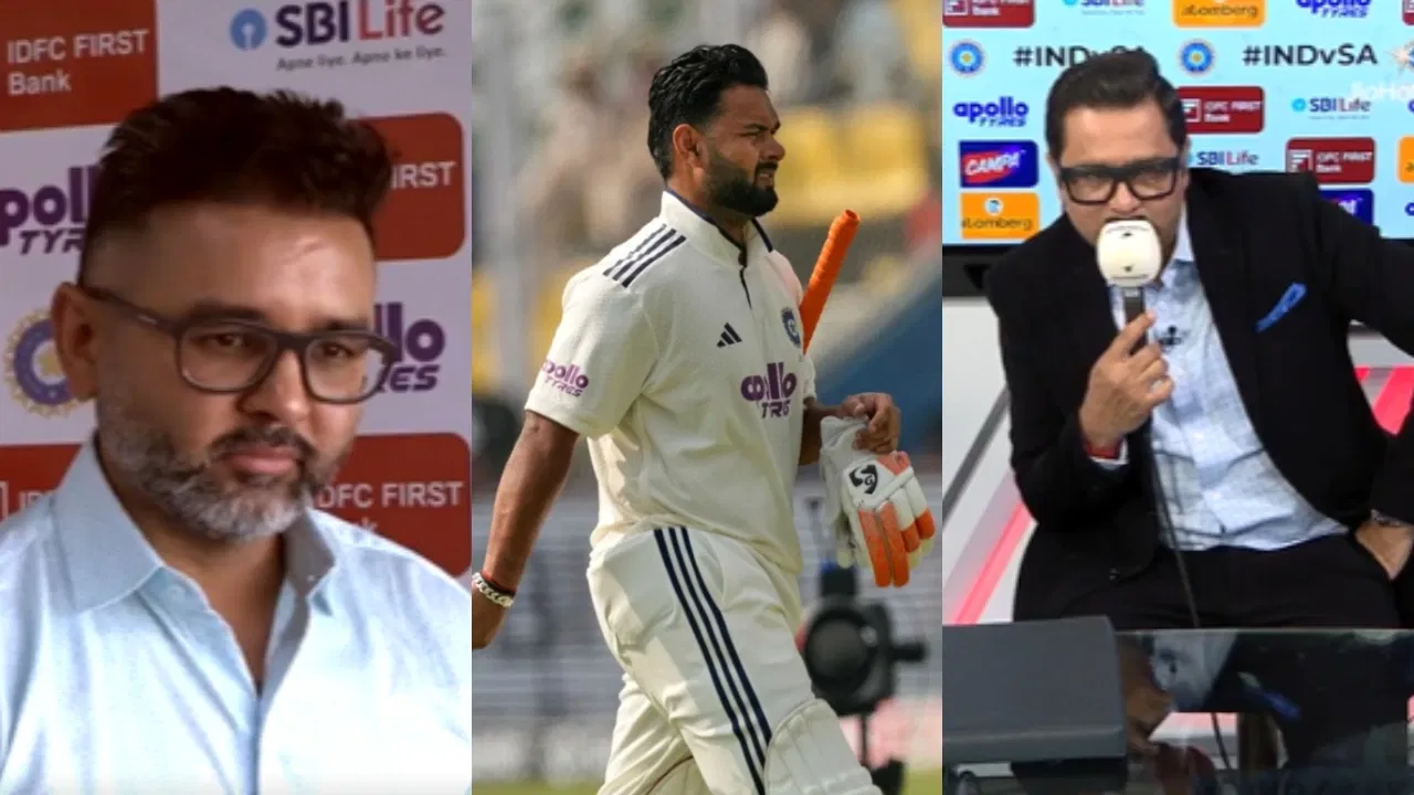 Parthiv Patel. Rishabh Pant and Aakash Chopra