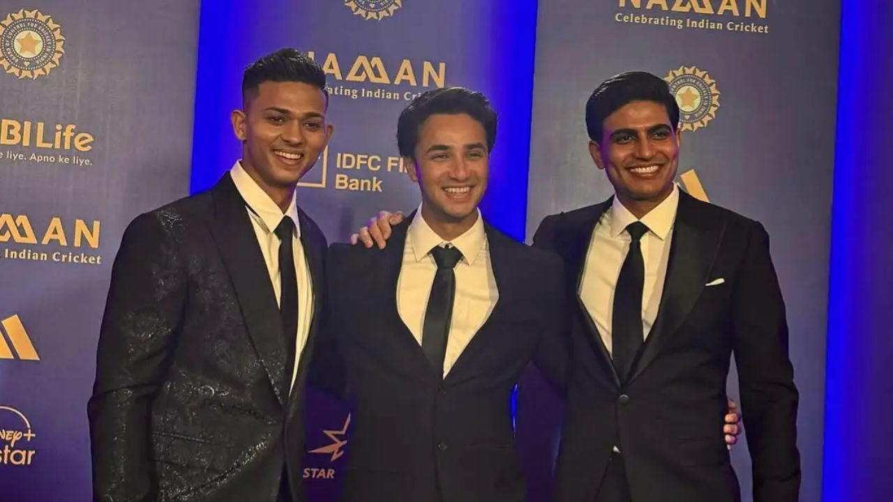 Yashasvi Jaiswal, Shubman Gill and Abhishek Sharma