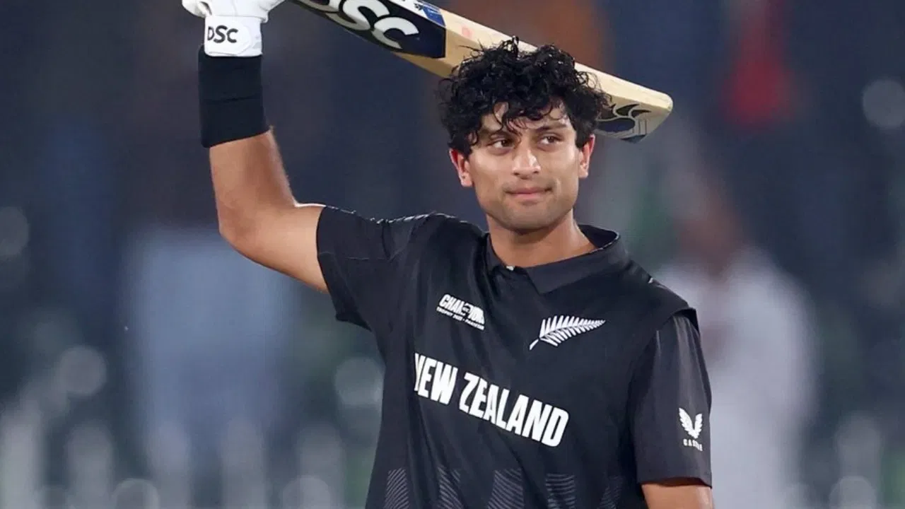 Rachin Ravindra of New Zealand