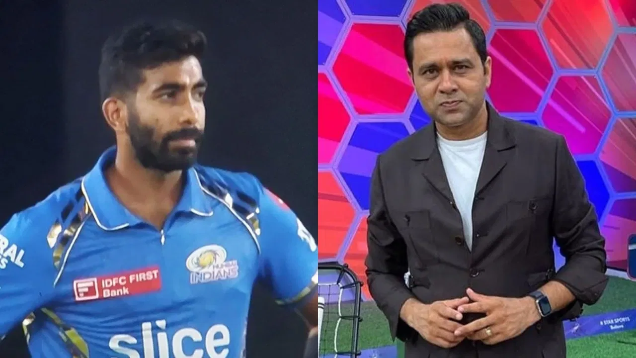 Aakash Chopra and Jasprit Bumrah