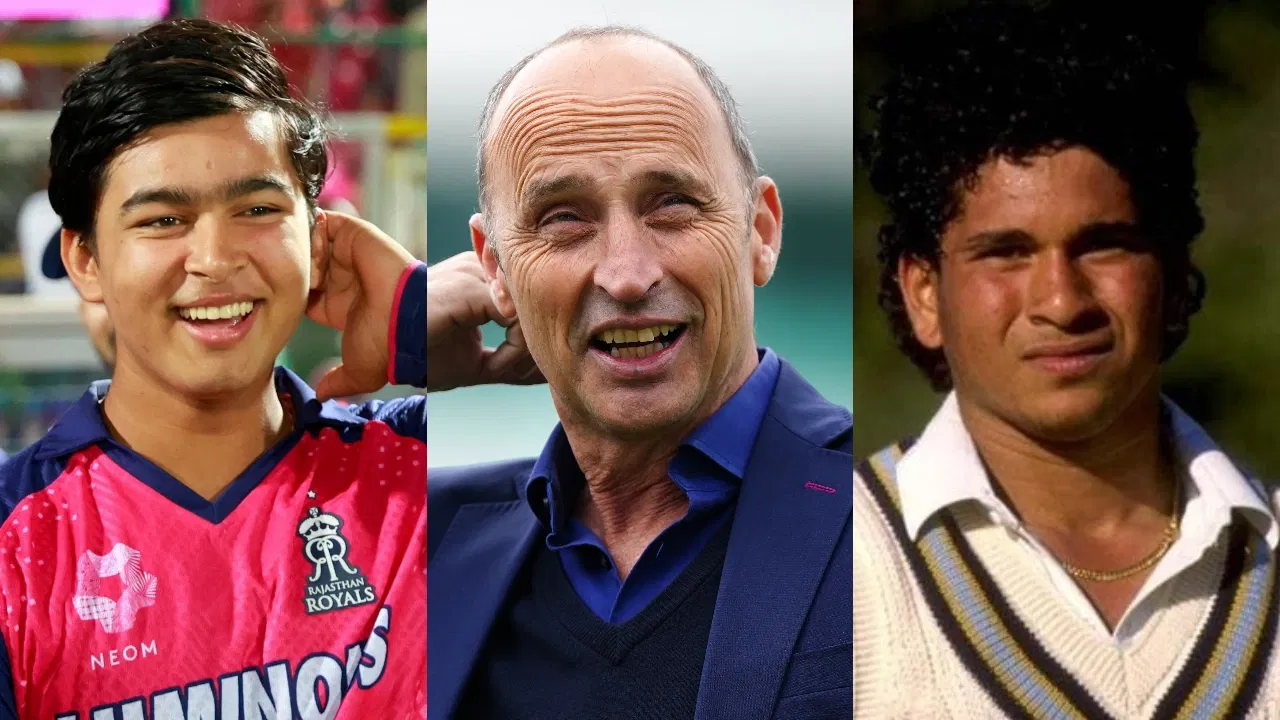 Vaibhav Suryavanshi, Nasser Hussain and Sachin Tendulkar
