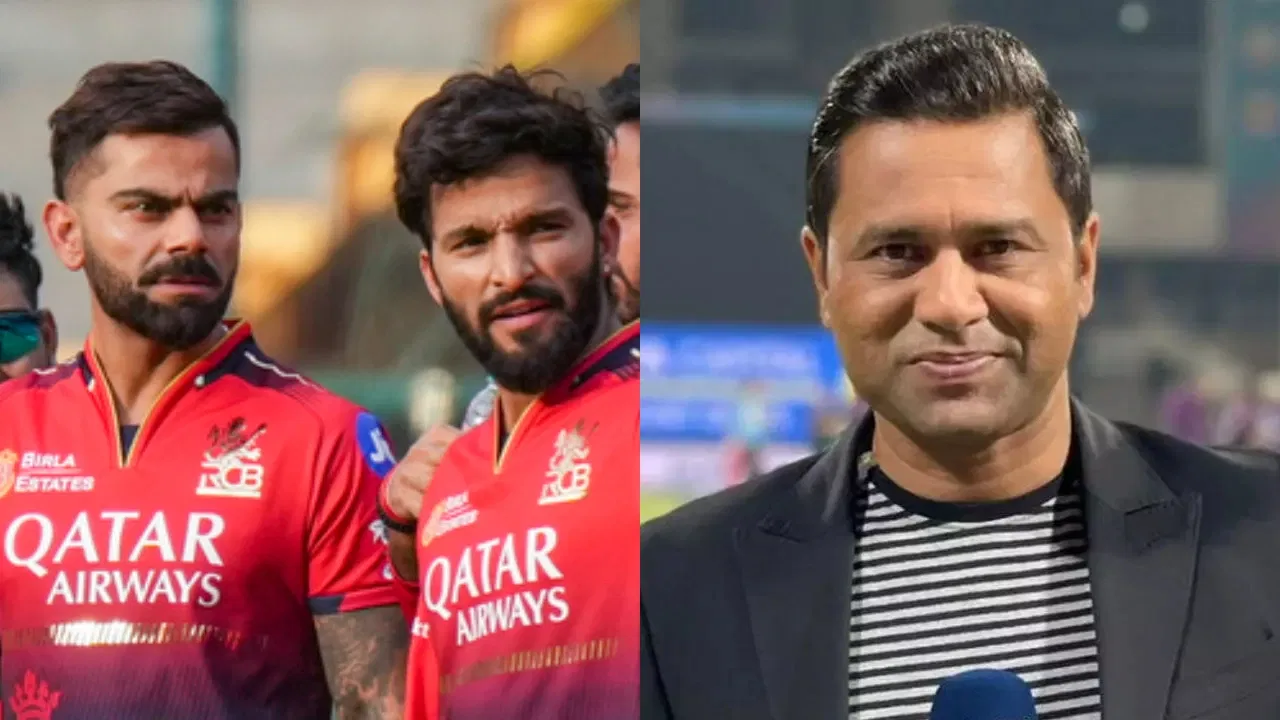 RCB's Virat Kohli, Rajat Patidar and Aakash Chopra