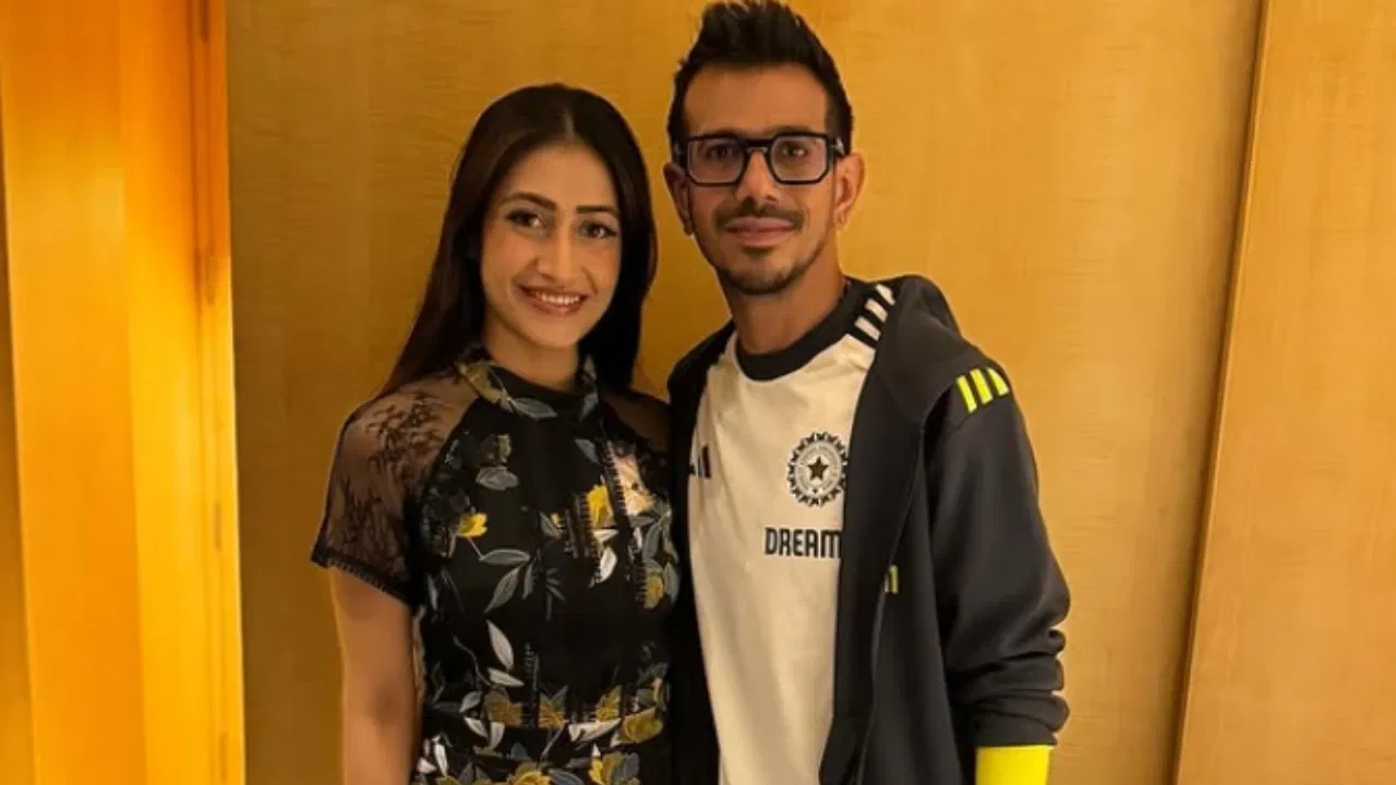 Yuzvendra Chahal and Dhanashree Verma