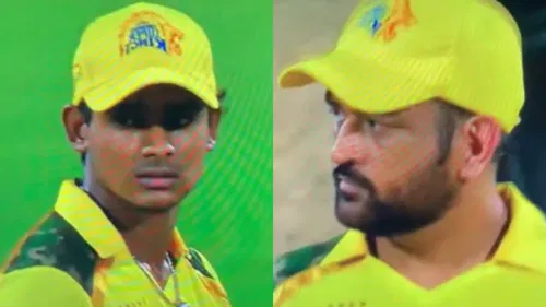 Shaik Rasheed, MS Dhoni