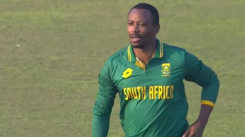 South Africa fielding coach Wandile Gwavu