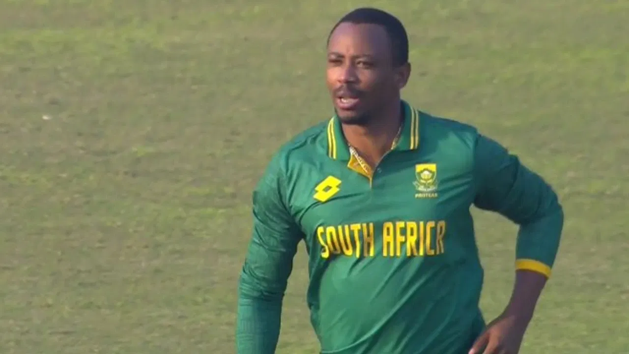 South Africa fielding coach Wandile Gwavu