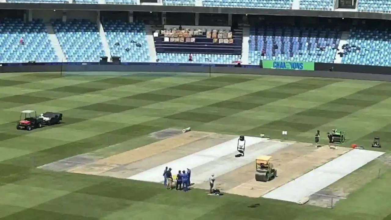 Fresh Pitch To Be Used For India Australia Semi Final In Dubai