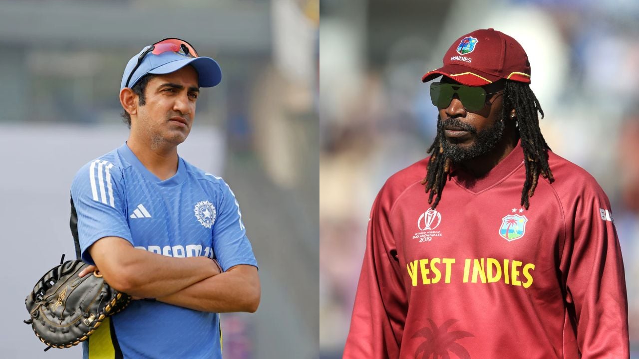 Gautam Gambhir Chris Gayle