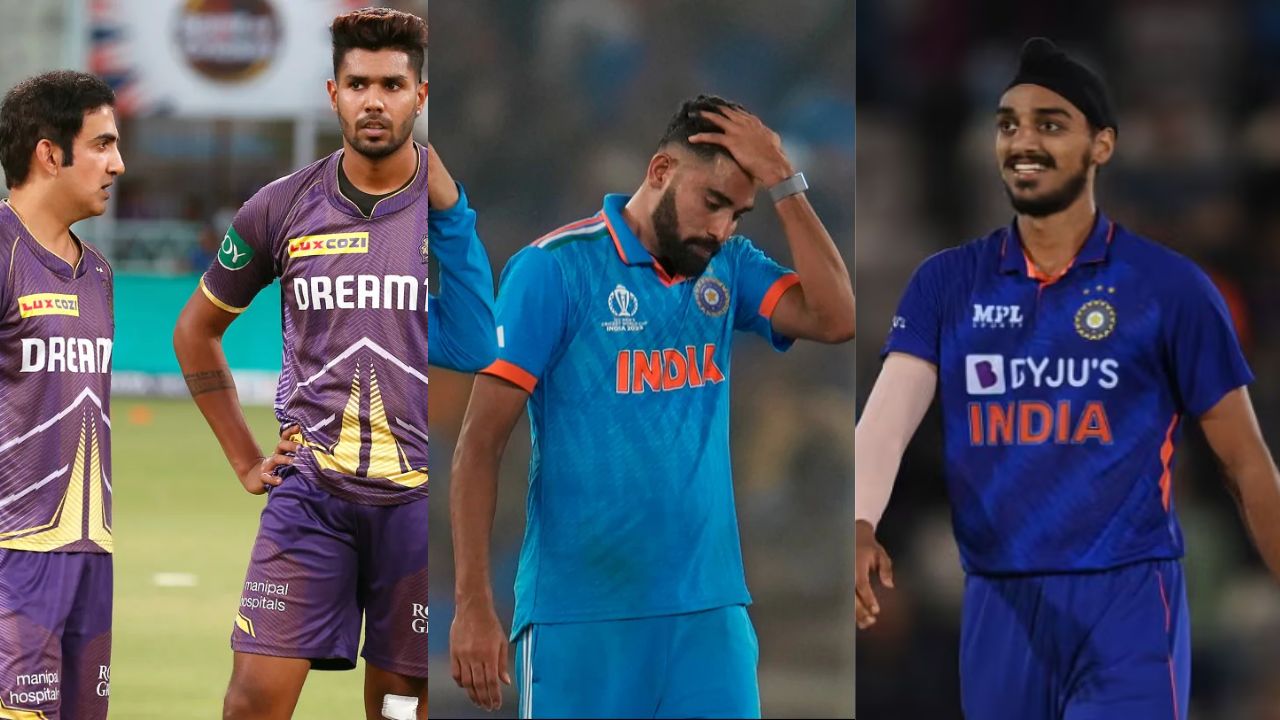 Gautam Gambhir Harshit Rana Mohammed Siraj Arshdeep Singh