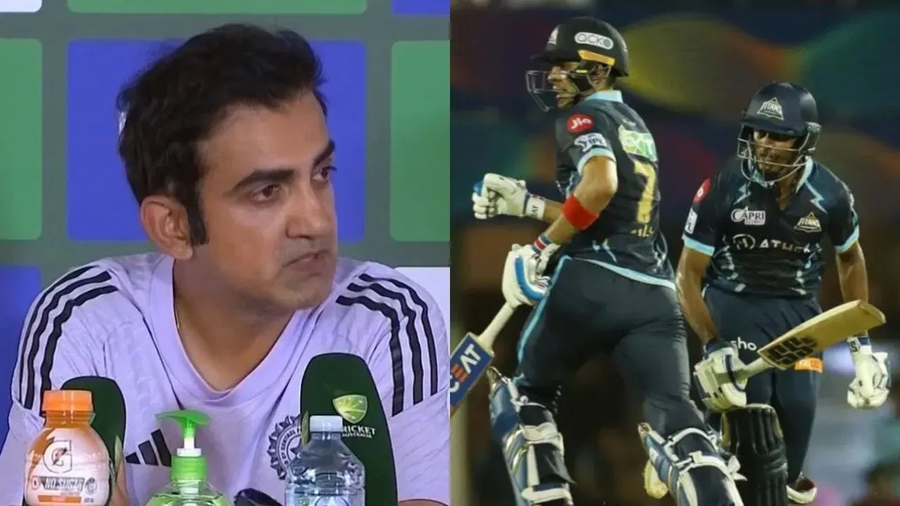Gautam Gambhir Shubman Gill Sai Sudharsan