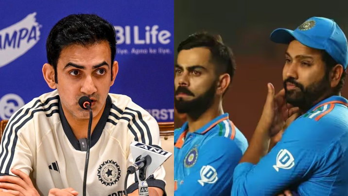 Gautam Gambhir Virat Kohli Rohit Sharma