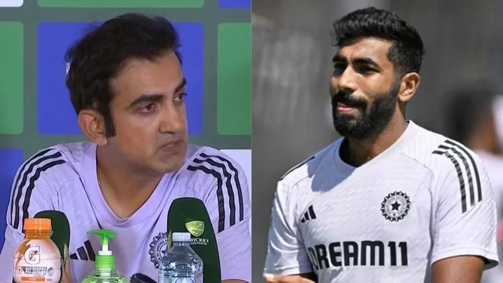 Gautam Gambhir And Jasprit Bumrah