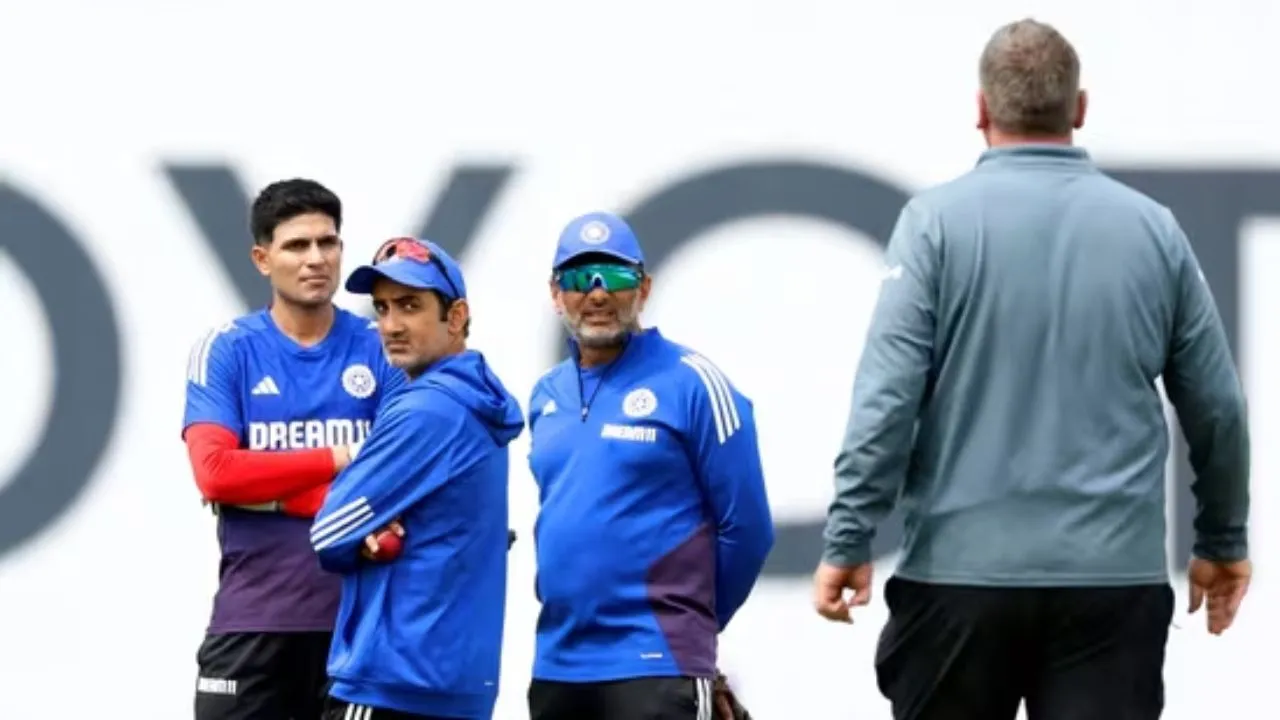 Gautam Gambhir And Shubman Gill