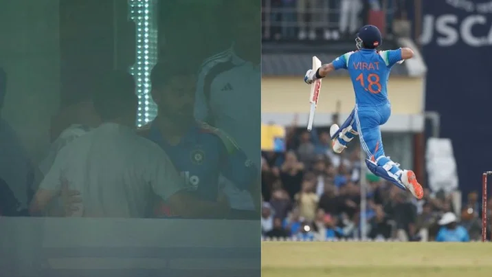 Gautam Gambhir Hugs Virat Kohli