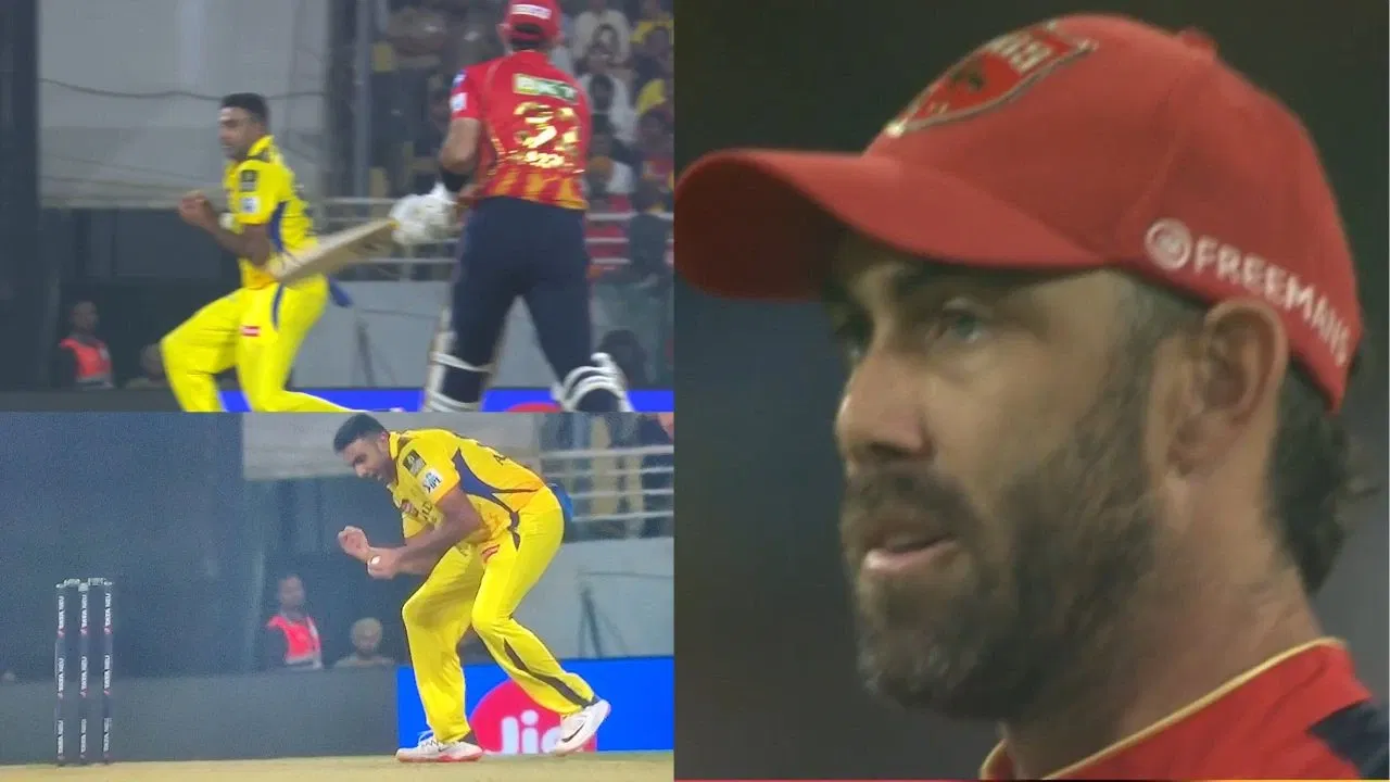 Glenn Maxwell Dismissed By Ravichandran Ashwin Catch
