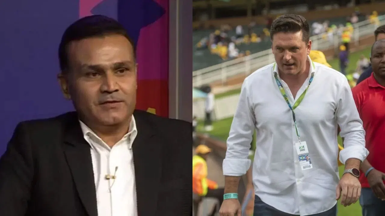 Graeme Smith Virender Sehwag