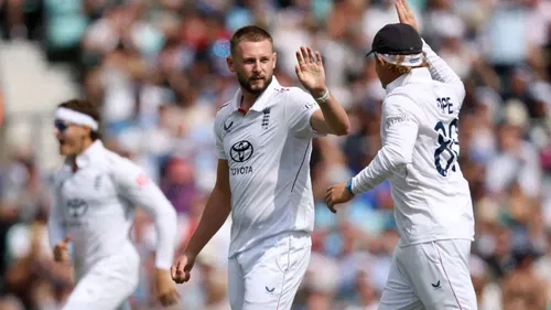 Gus Atkinson runs riot in India vs England Oval Test