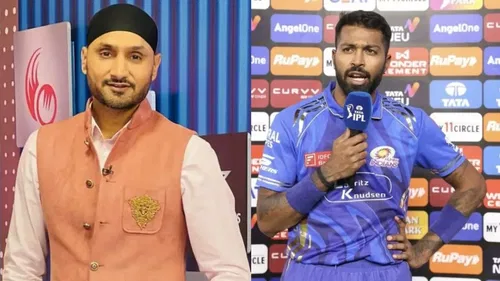Harbhajan Singh And Hardik Pandya