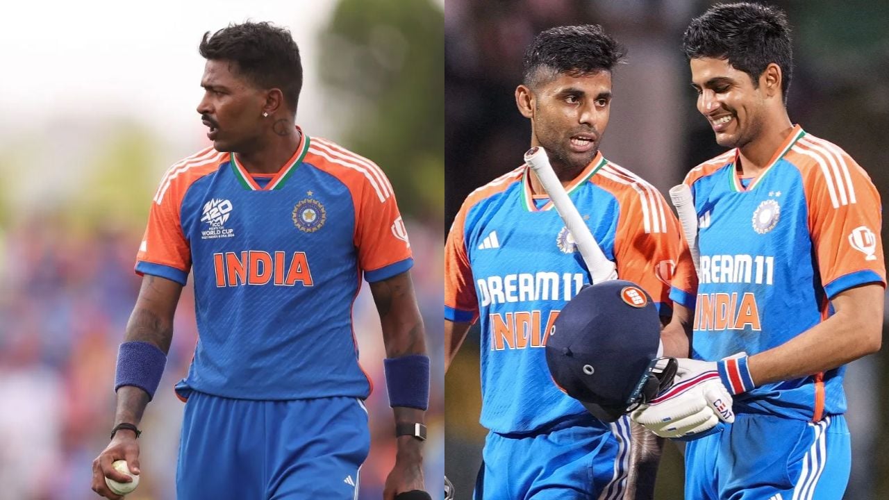Hardik Pandya Suryakumar Yadav And Shubman Gill