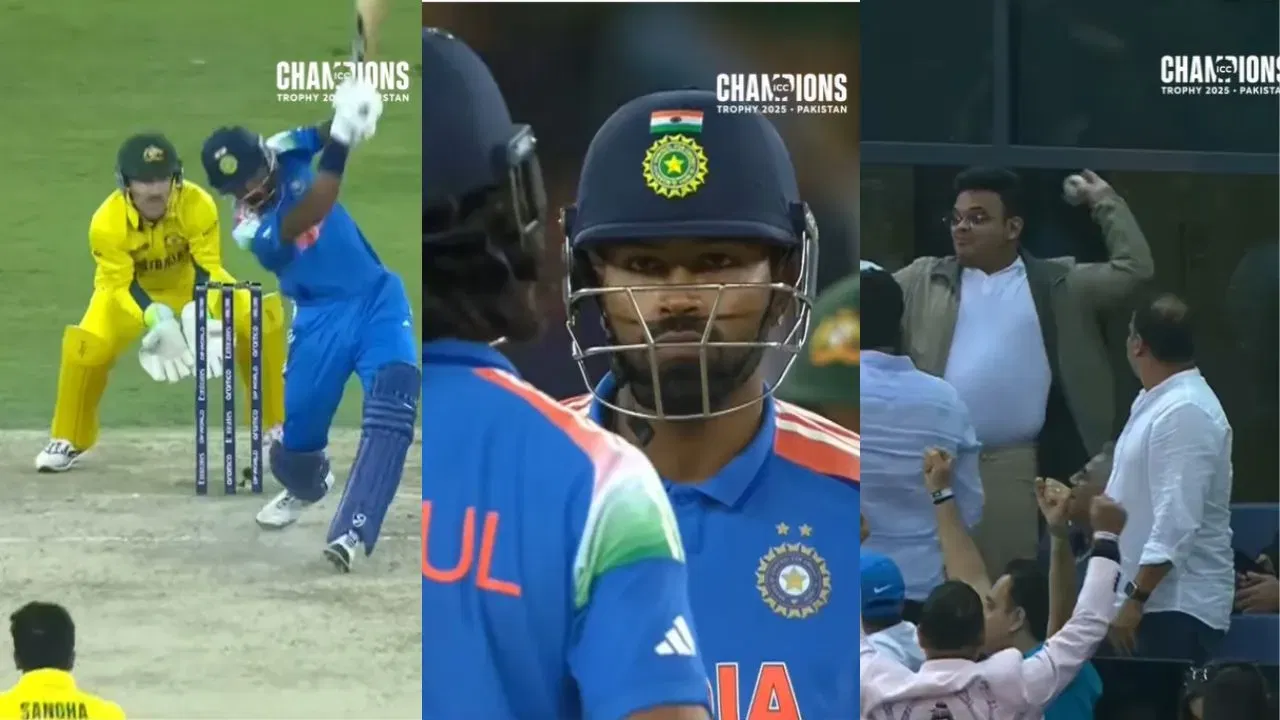 Watch- Hardik Pandya hits a six immediately at Jay Shah, ICC Chairman ...