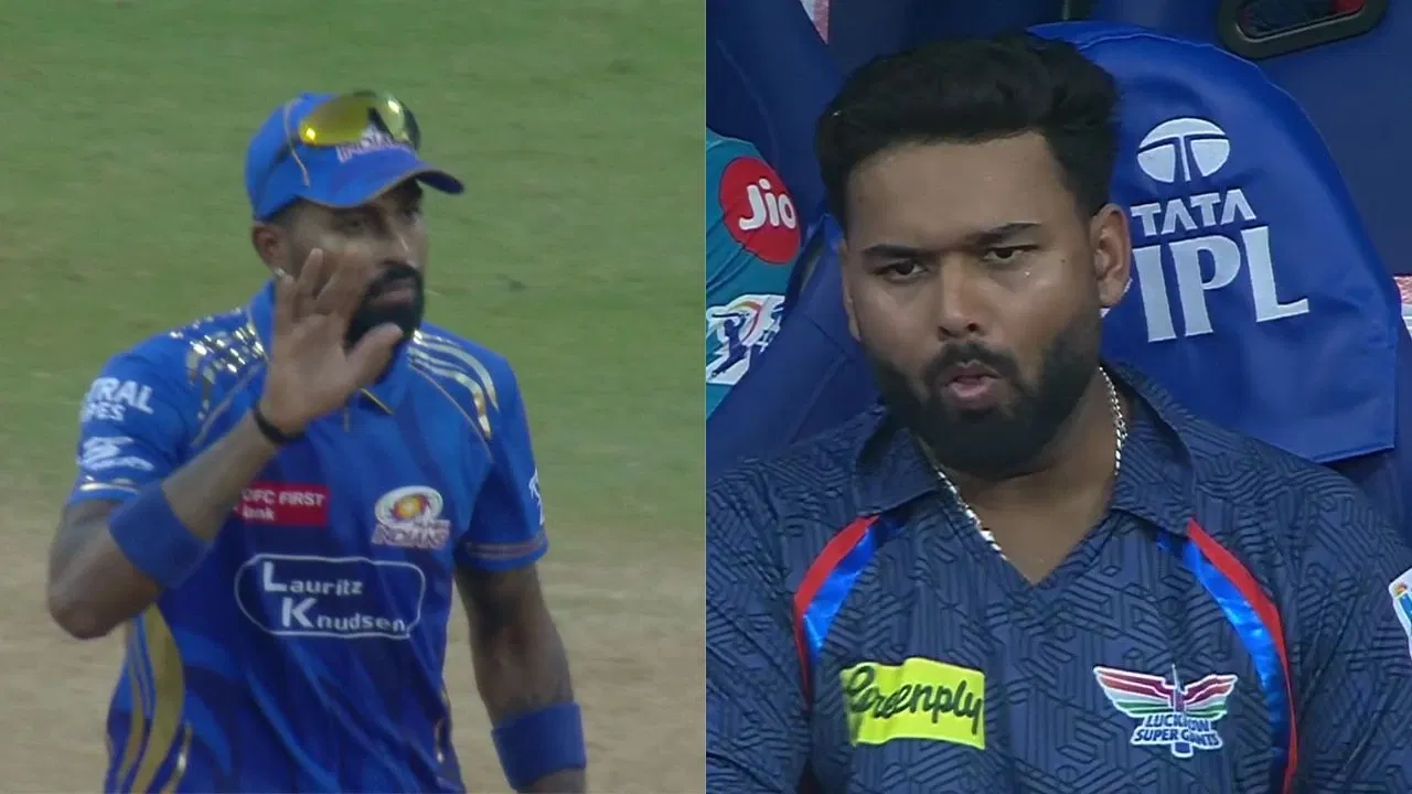 Hardik Pandya Send Off To Rishabh Pant