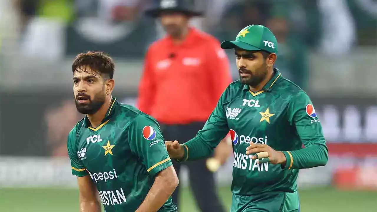 Haris Rauf And Babar Azam