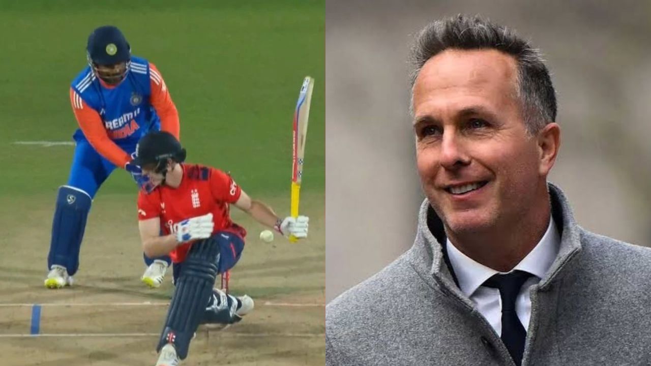 Harry Brook Michael Vaughan